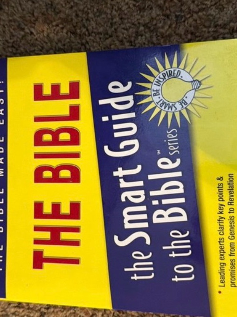 The Bible - The Smart Guide to the Bible (Yellow & Blue)